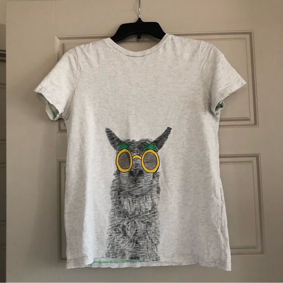 Boden Other - Boden Kids Llama Print Tee